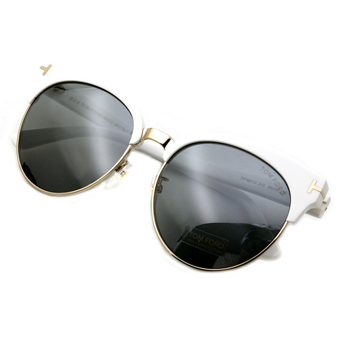 Tom Ford/汤姆福特太阳眼镜圆框高级感百搭防晒男女款墨镜TF481-D