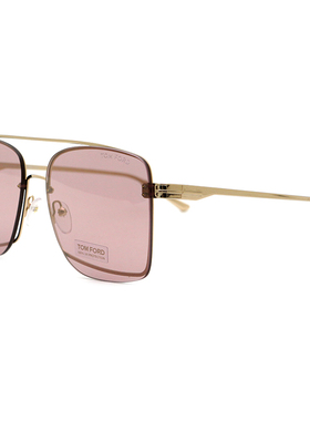 TOM FORD汤姆福特太阳镜男方形圆脸遮阳镜防紫外线开车墨镜TF655