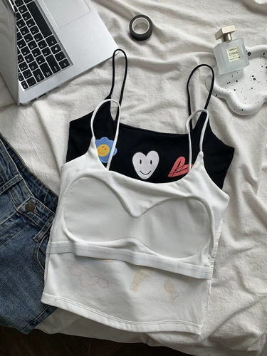 Сексуальный белый топ с чашечками, короткая майка топ