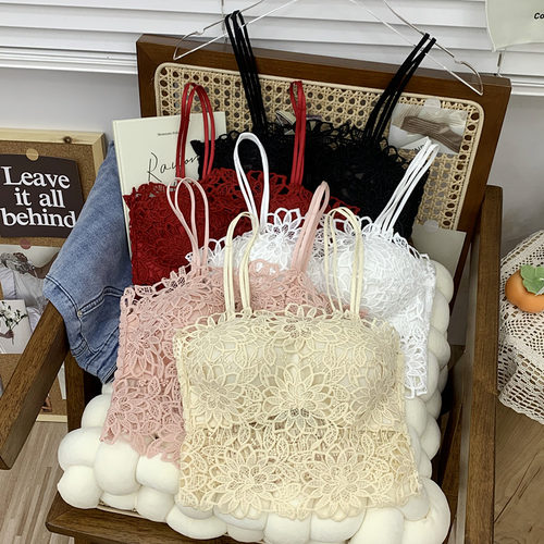 打底外穿背心无钢圈文胸抹胸夏薄