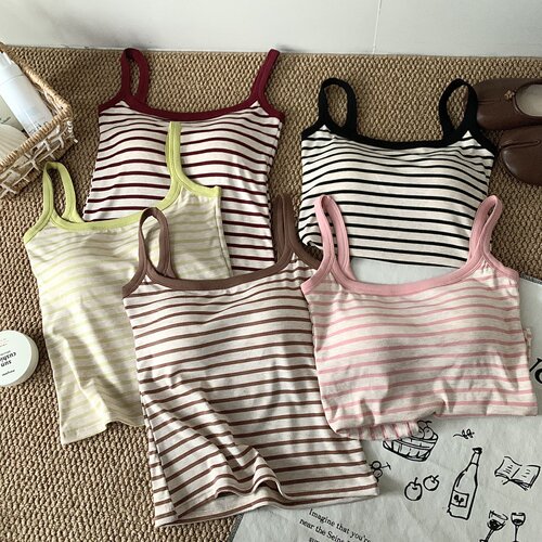 打底修身法式复古薄款无袖上衣