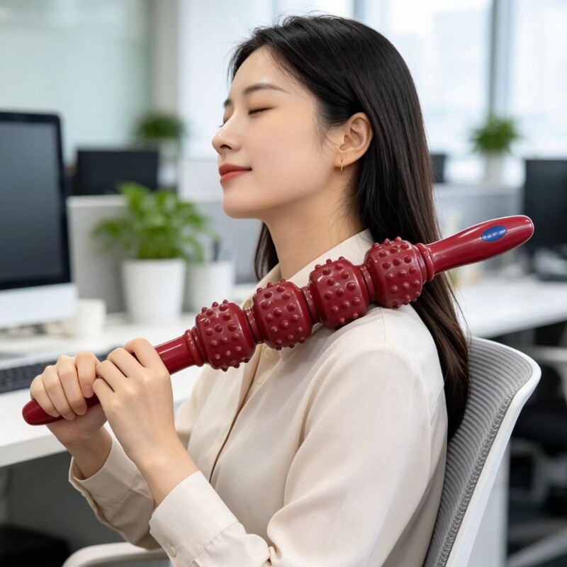 渗透肌肉深层按摩瑜伽健身理疗棒