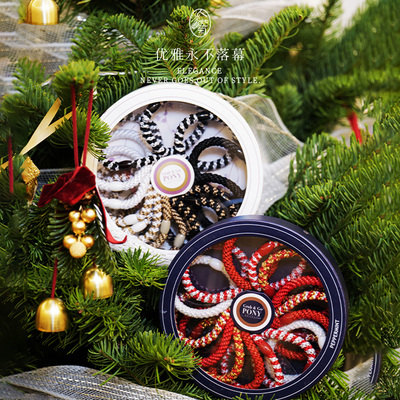 礼盒送礼体面郑钦文同款高弹发圈