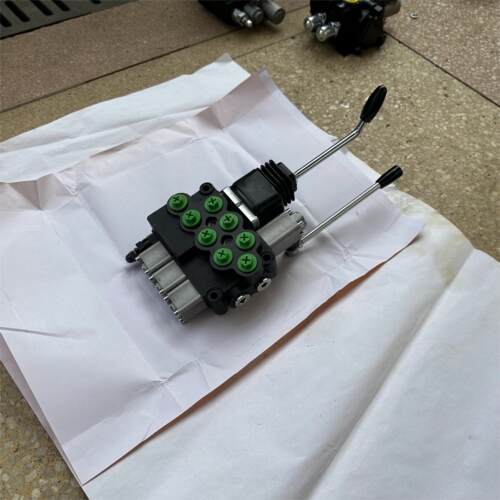 冲钻M45-23小型滑移装载机挖机液压手动两三路双控液压多路换向阀