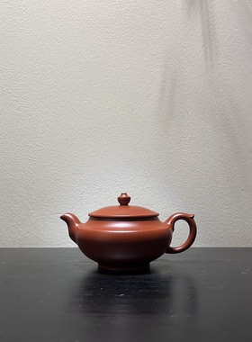 春蕾壶·吴义永制 明德园朱砂泥潮州手拉壶