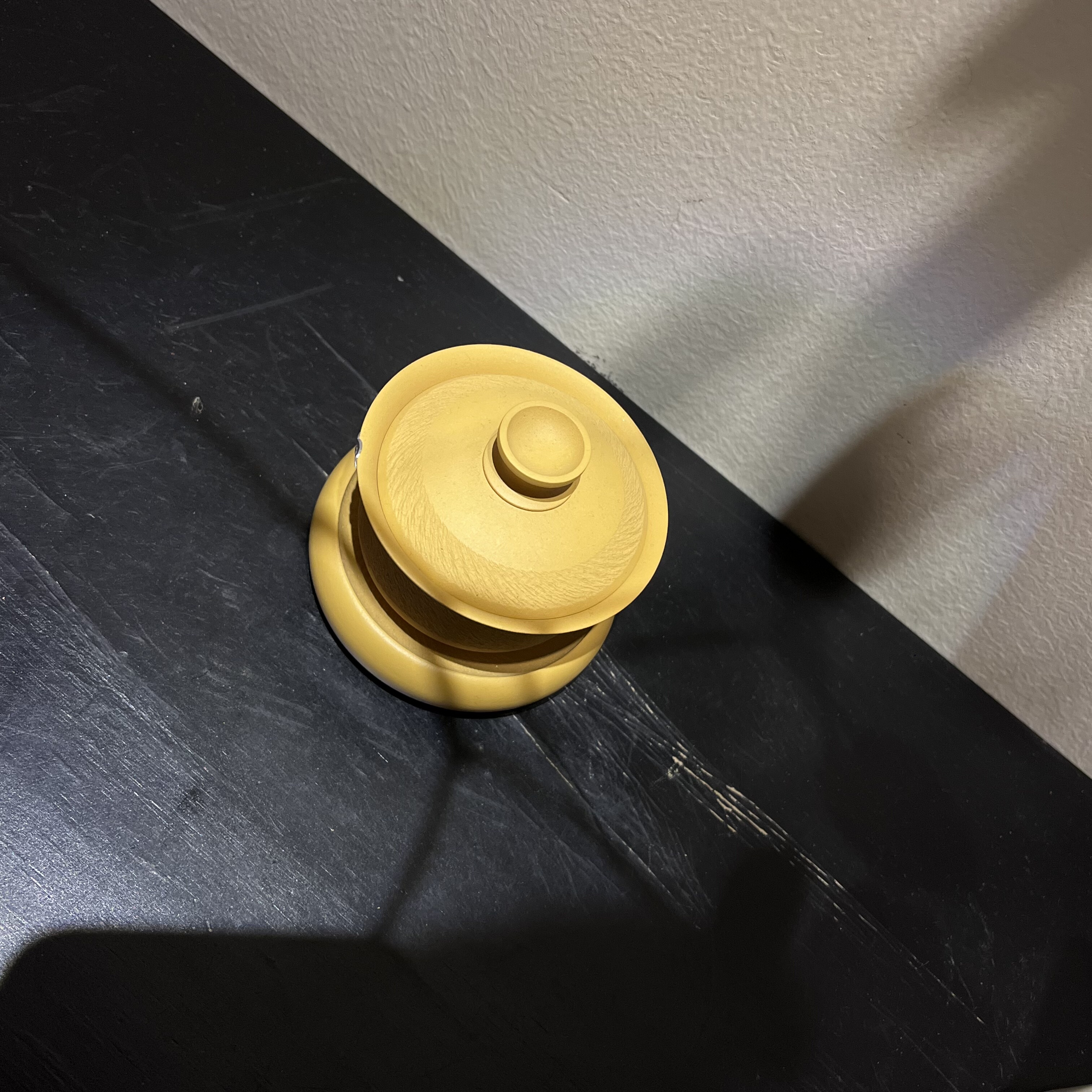 锔银·微瑕亏米秒杀 王智科三才盖碗芒果黄段泥文人工夫茶器