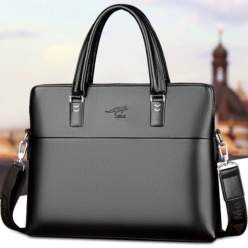 Модная барсетка, кожаная мужская сумка на одно плечо, рюкзак, из натуральной кожи