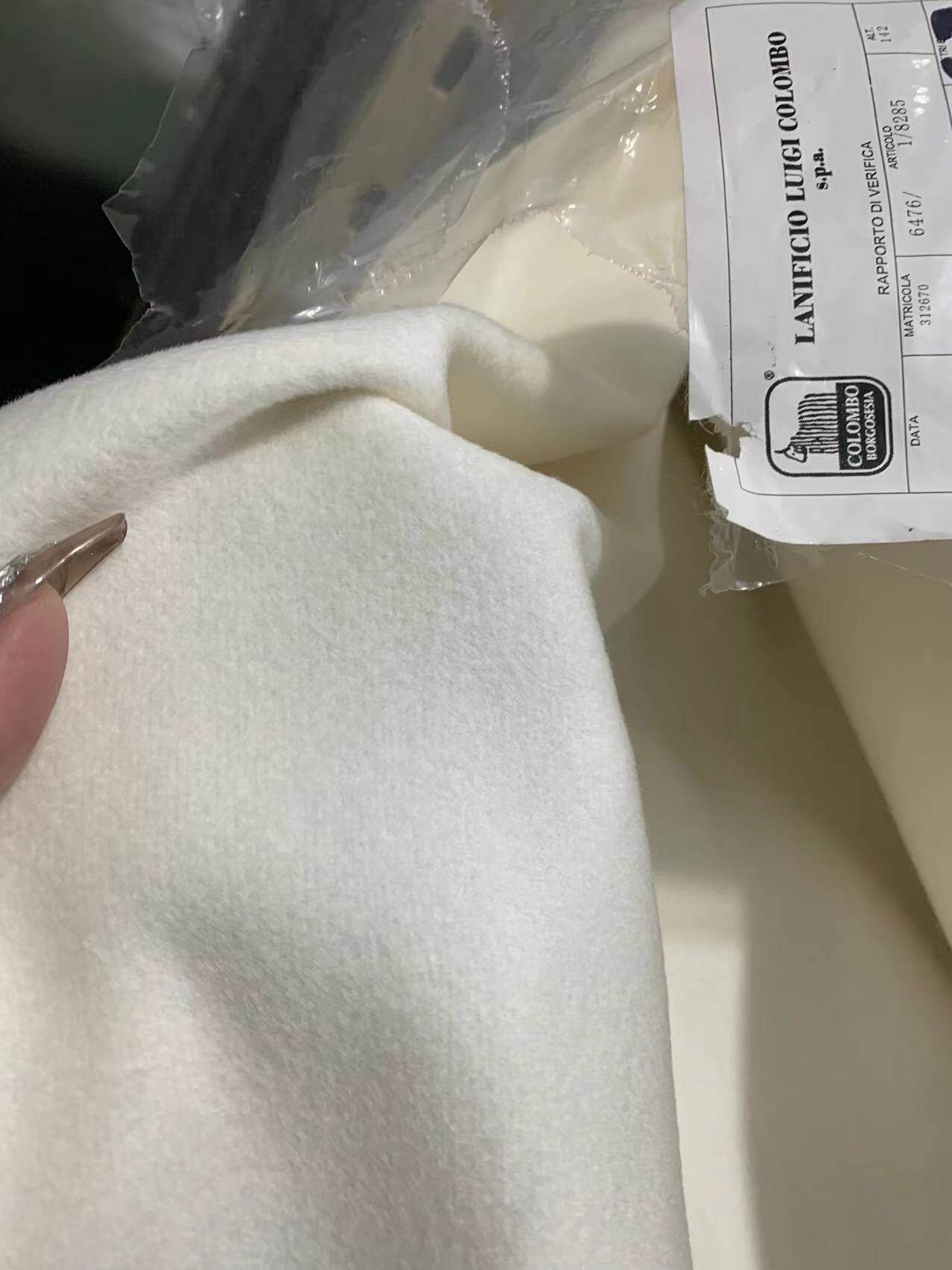 奢侈品高级羊绒意大利国宝级珍稀品外套面料布低调奢华限量款