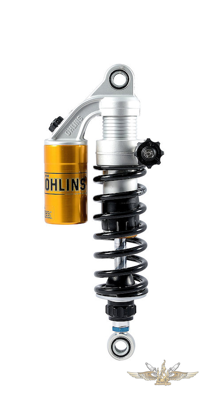 黑金定制 哈雷改装德国OHLINS减震器超舒适高档后减震金色340现货