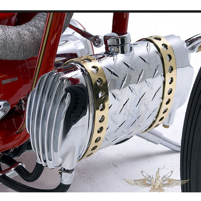 【黑金定制】哈雷改装机油壶  bobber chopper 改装机油壶