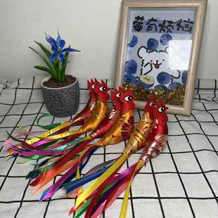 迎春鸡打春鸡 立春鸡 立春小孩戴的 布艺纯手工小鸡 宝宝迎春带的