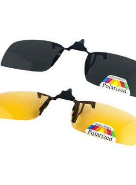 近视司机防强光夜间墨镜夹片