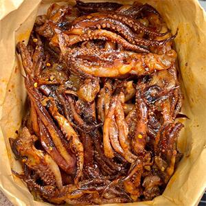 渔大叔鱿鱼须大连特产鲜烤鱿鱼须碳烤铁板鱿鱼头海鲜零食休闲小吃