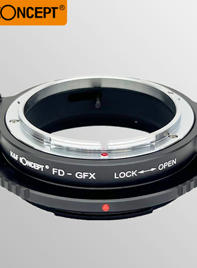 KF concept FD-GFX 佳能FD卡口镜头转富士GFX 中画幅 微单 转接环 GFX100 100S 50R 50S 50SII