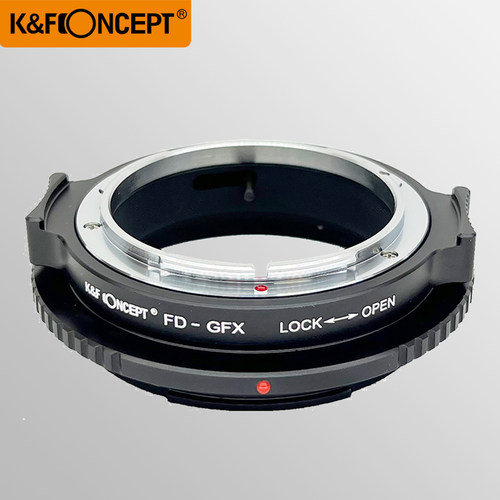 KF concept FD-GFX 佳能FD卡口镜头转富士GFX 中画幅 微单 转接环 GFX100 100S 50R 50S 50SII