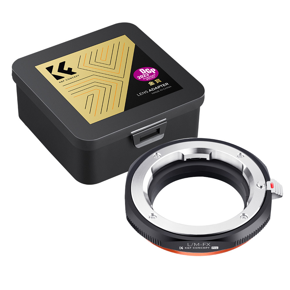 KFconcept LM-FX PRO转接环适用于徕卡M镜头转接富士X微单xpro2/T3/H1/E3