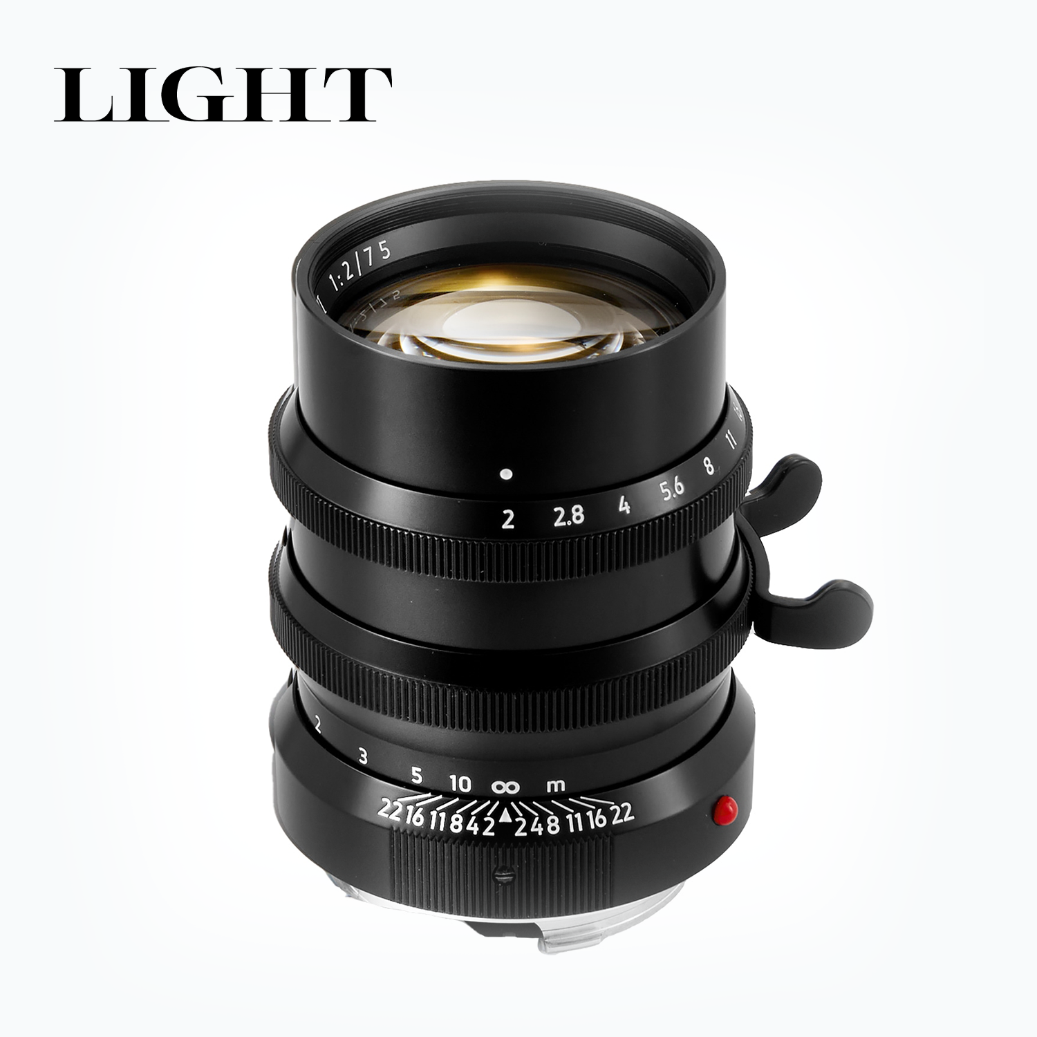 周八 周库克75mmF2徕卡M口镜头 适用于徕卡M9/M10/M11/M11P等
