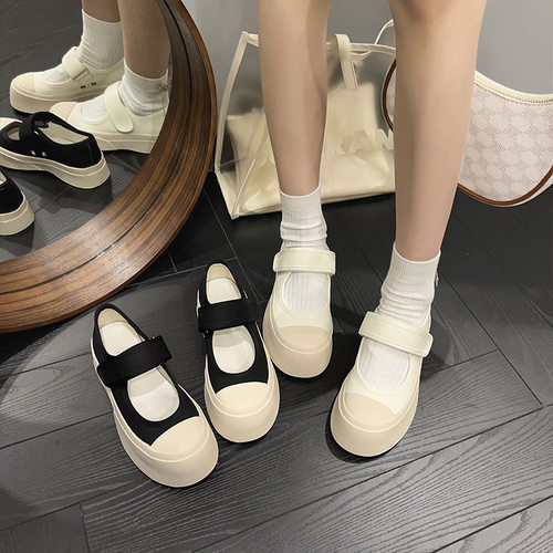 法式玛丽珍女鞋zhao露思mono丑萌