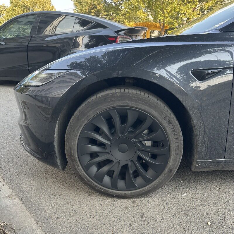适用于特斯拉Model3焕新款轮毂盖18寸保护圈改装旋风全包边罩版换