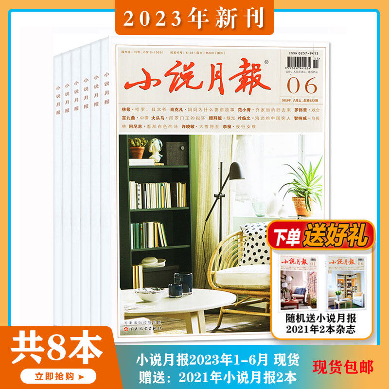 【2023年1-6月现货】小说月报 杂志2023年1/2/3/4/5/6期 打包文学爱好者小说文学精选文学读物散文诗歌青春文学文摘期刊非合订本使用感如何?