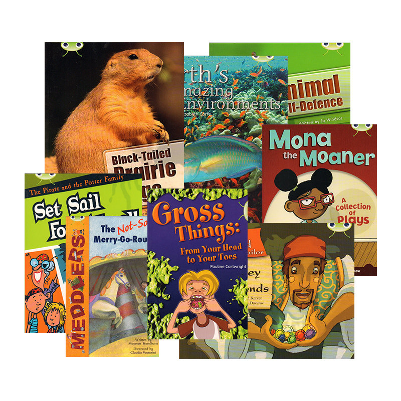 培生原版进口英国小学分级阅读课程-虫虫俱乐部 适合6