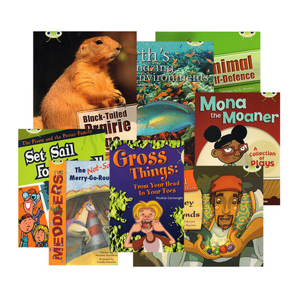 培生原版进口英国小学分级阅读课程-虫虫俱乐部 适合6-12岁英国儿童学习 Bug club Write B套装共8本