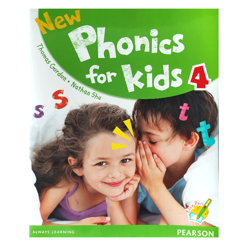 培生原版朗文New phonics for kids 新版自然拼读 教学资源 教学大书第四级 亲子自然拼读课程