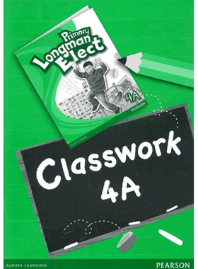 原版进口培生朗文小学6-12岁英语教材 Primary Longman Elect  Classwork 4A 课堂作业