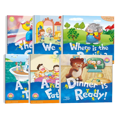 英文原版朗文趣鼠点读版 Longman Mice Readers启蒙高级A6本套装2-6岁阅读绘本 可搭配培生易学笔 点读笔