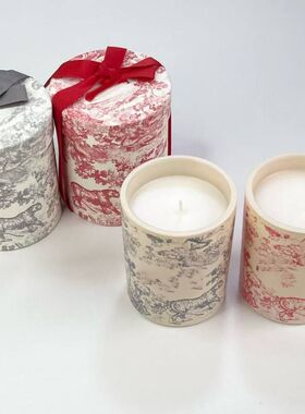 法式浪漫大豆蜡山茶花香薰蜡烛室内小众木质扩香艺术摆件香氛礼盒