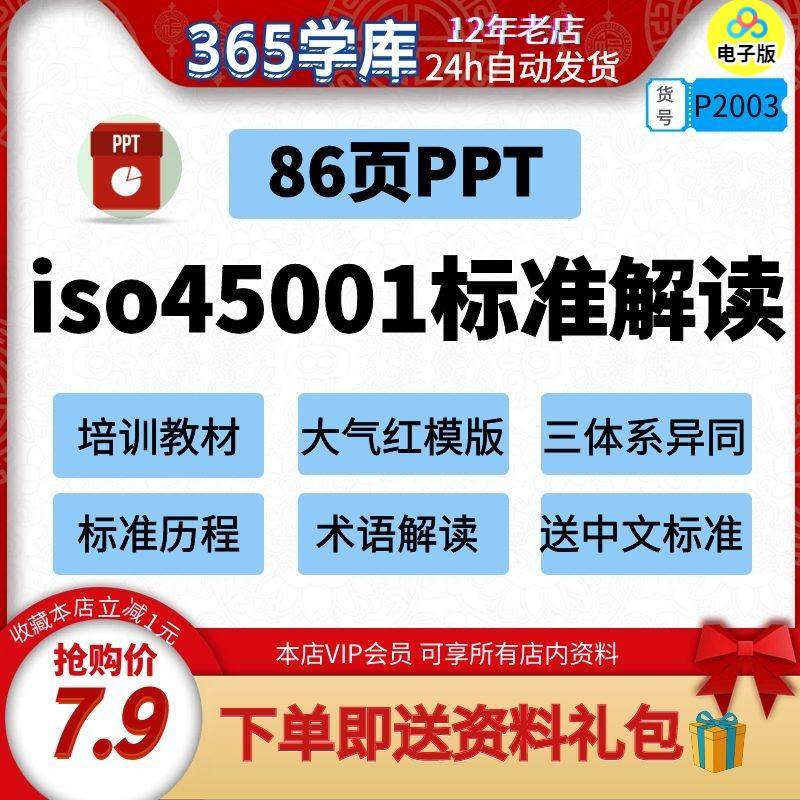 ISO45001标准解读PPT 职业健康安全管理体系培训幻灯片电子课件新使用感如何?