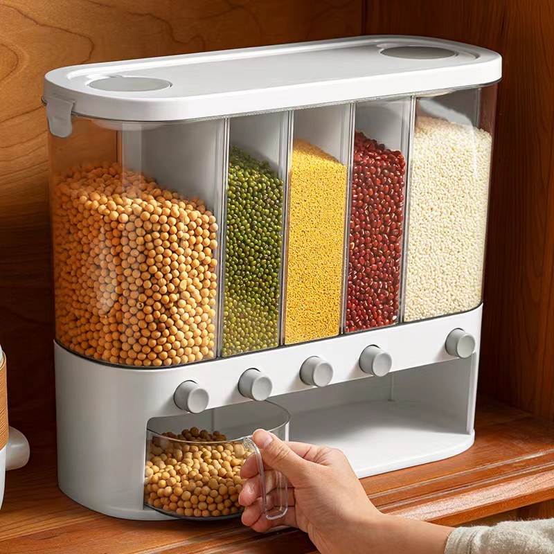 新款分类五谷杂粮防潮防虫米桶