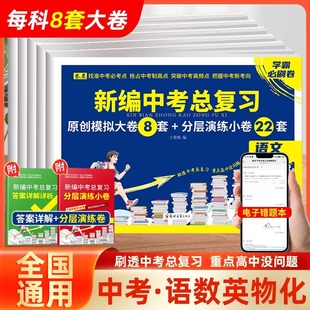 卷恋新编中考总复习原创模拟大卷分层演练小卷语文数学英语物理化学中考必刷卷初三九年级总复习资料大全冲刺模拟预测卷必刷题2025
