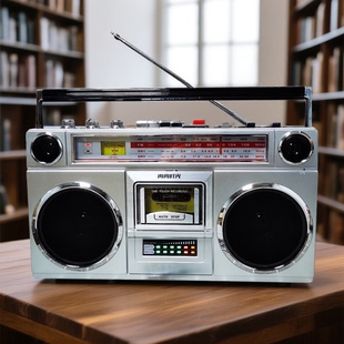 大功率4个喇叭双声道立体声收录机录音机磁带机卡带机收音机