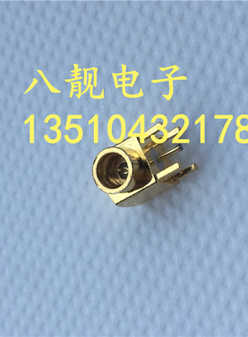 SMP-JWE90度公弯插射频微波连接器SMP-JWHD四脚焊接PCB板直角弯座