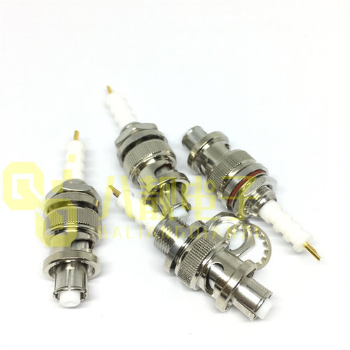 射频连接器SHV-JYD 高压BNC5000伏公座子可固定机壳耐高压测试5KV