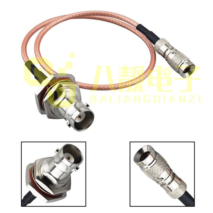 DIN1.0/2.3公对BNC母75欧视频线CC4Q9数据通信系统有线电视信号线