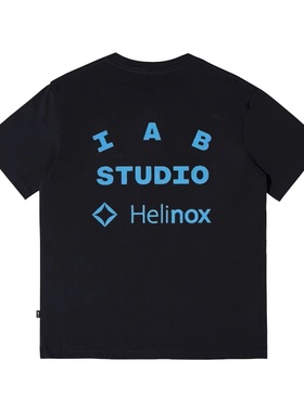 IAB STU新款联名TOKYO男女通用潮牌韩国圆领短袖T恤上衣