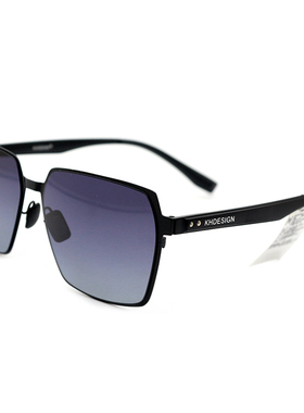 KHDESIGN明治墨镜 男女时尚经典百搭高清太阳镜开车街拍大框K2318