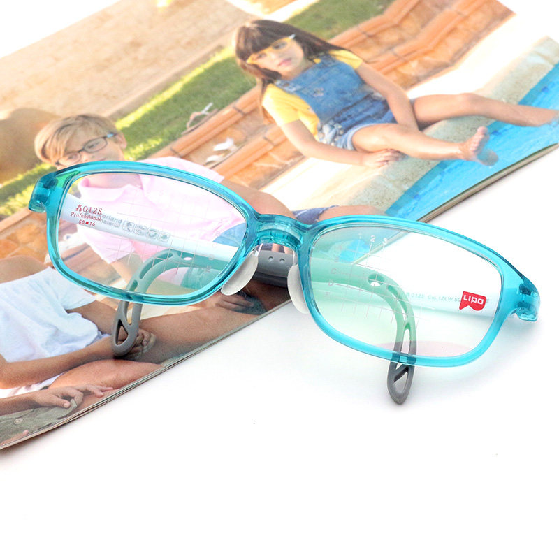 真品LIPO李白儿童眼镜框 幼儿宝宝男孩女孩眼镜架配近视镜 嚞012S