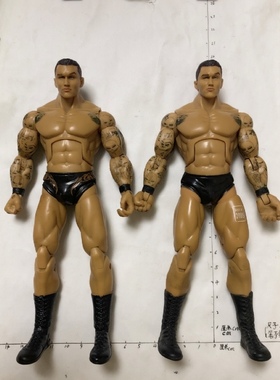 Wwe JAKKS 摔跤人偶 兰迪·奥顿 Randy Orton 关节可动肌肉男人偶