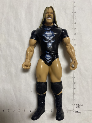 Triple H 王大锤 WWE jakks 摔跤人偶 3H驸马爷 六寸人偶关节可动