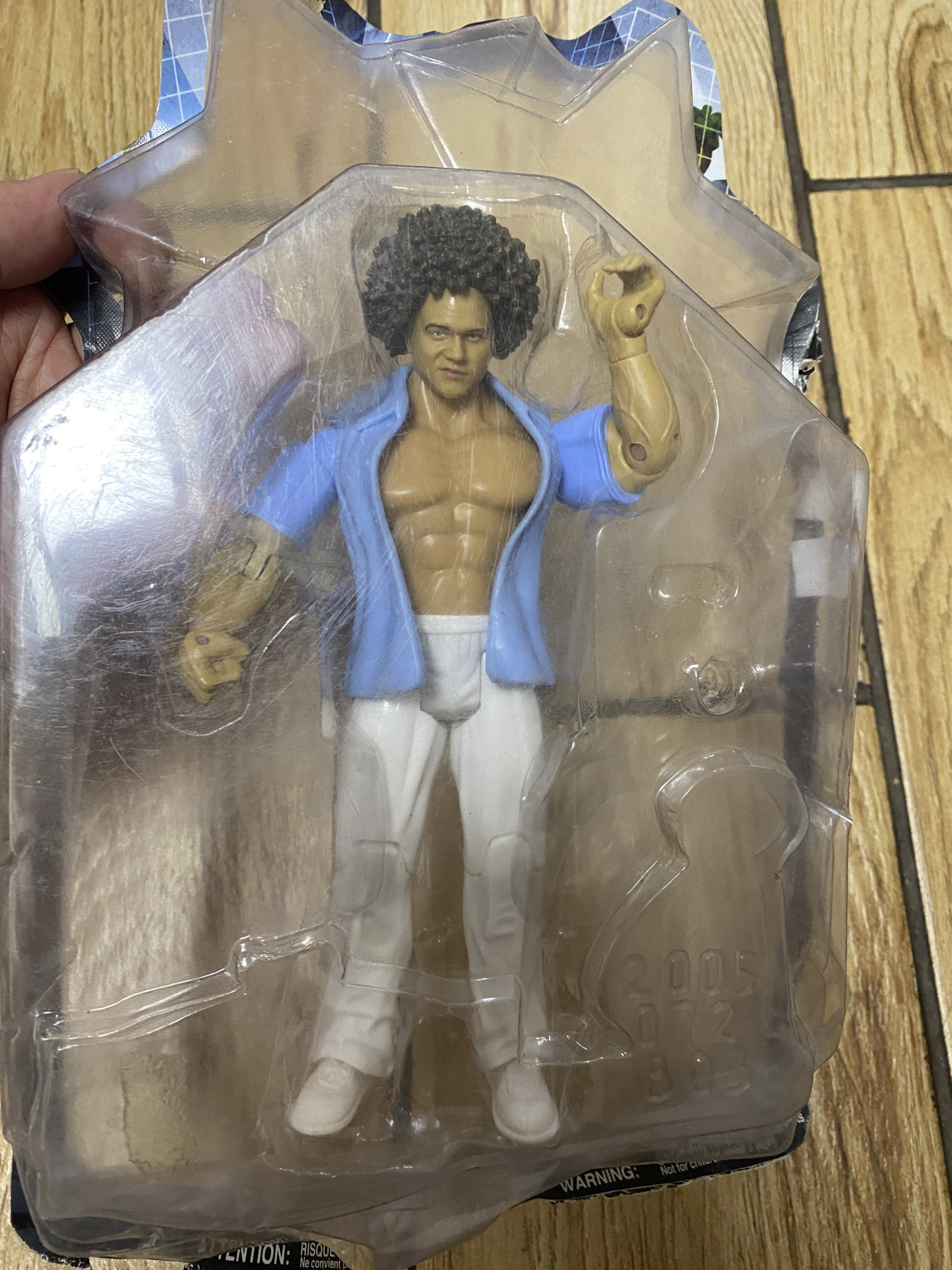 Carlito 小苹果 wwe 摔跤人偶 jakks 关节可动 摔跤玩具手办玩具