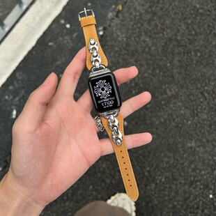 麂皮巴恩西海岸腕带适用小米10pro/9pro手表表带红米watch6/5男女