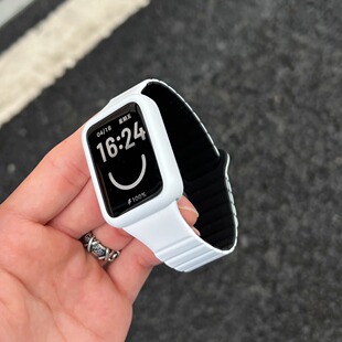 硅胶磁吸腕带适用小米手环10pro/9pro手表表带8pro红米watch6/5夏