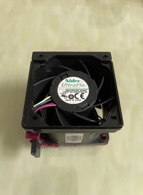 全新NIDEC V60E12BS1M3-08T062 6038 12V 2.39A4线温控服务器风扇