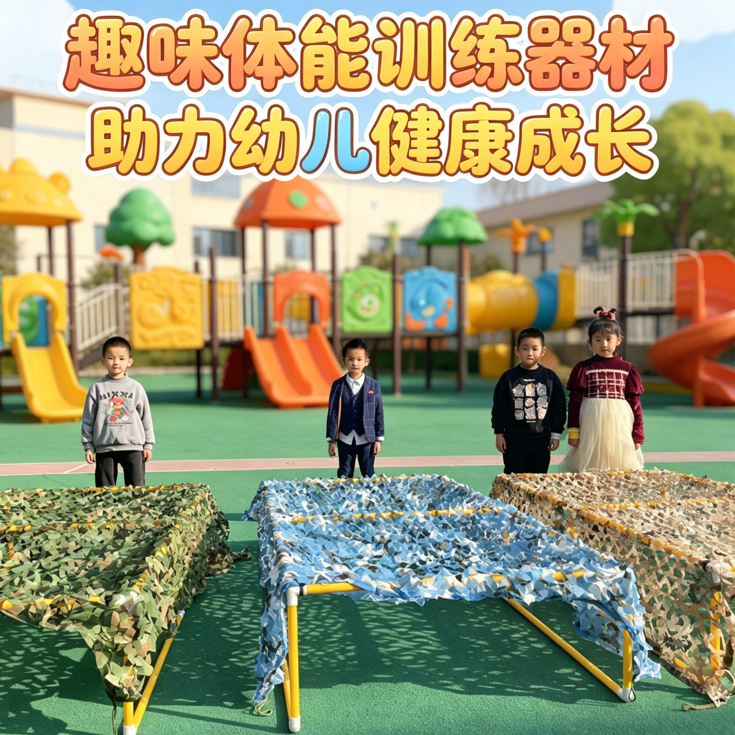 幼儿园户外钻爬玩具匍匐前进网架丛林隧道早教体能训练活动大器械