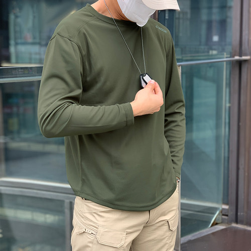 突鹰速干打底衫长袖L1T恤