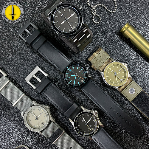 100m防水高压者太阳能军表MTM