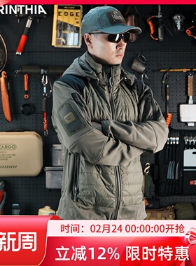 Carinthia卡伦西亚ISG 2.0战术软壳衣男户外耐磨防风G棉保暖外套
